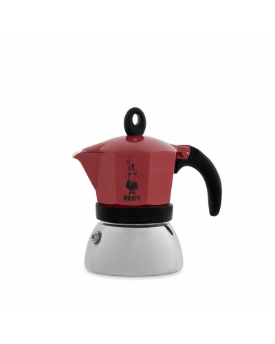 Italian Coffee Pot Bialetti 0006944/NP Red Metal Aluminium 150 ml