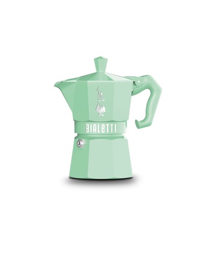 Italiaanse Koffiepot Bialetti MOKA EXCLUSIVE GREEN 3T Groen Aluminium 3 Koppar