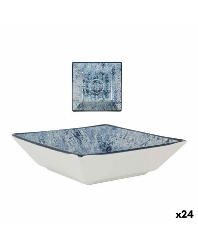 Bowl La Mediterránea Electra Porcelain 18 x 18 x 5 cm (24 Units)
