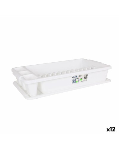 Égouttoir pour Évier Tontarelli Scola Plastique Blanc 45 x 26 x 8,5 cm (12 Unités)