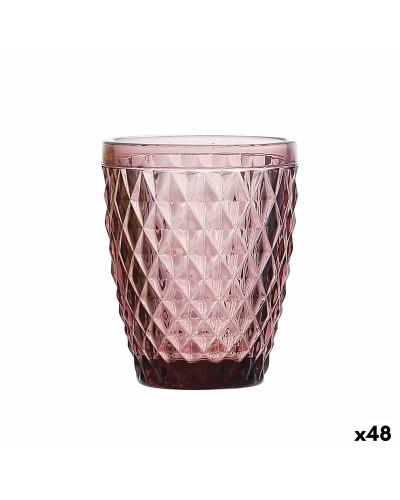 Glass La Mediterránea Sidari 270 ml Purple (48 Units)