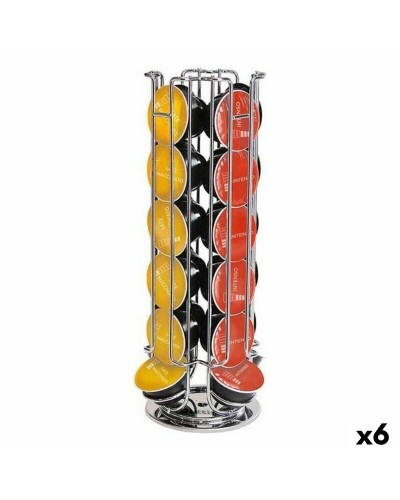 Houder voor 24 koffiecapsules Quttin 14 x 33 cm (6 Stuks)