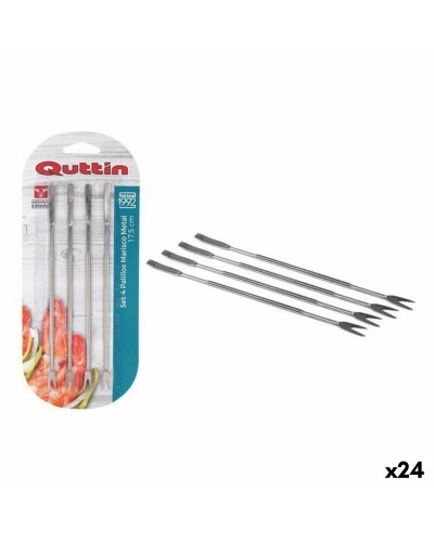 Seafood Skewers Quttin Metal 4 Pieces (4 pcs)