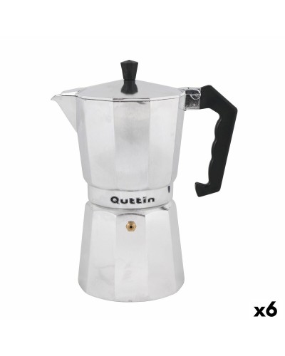 Cafetière Italienne Quttin 9 Tasses (6 Unités)