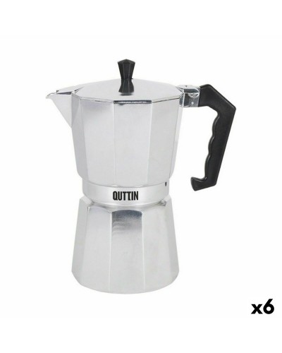 Italiensk Kaffepanna Quttin Aluminium 12 Csészék (6 antal)