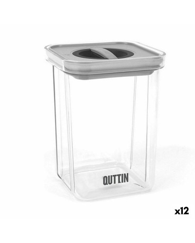 Jar Quttin Hermetic PET 1,1 L (12 Units)