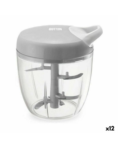 Manual mini chopper with pull cord Quttin 14 x 15 cm (12 Units)