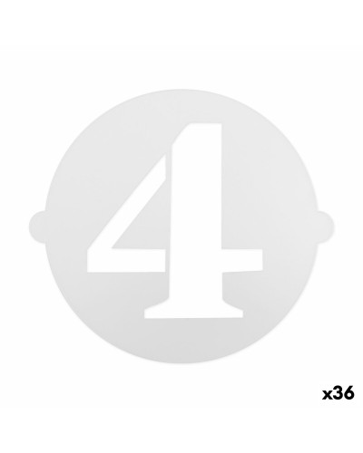 Gabarit de gâteau Algon Numéro 4 36 Unités