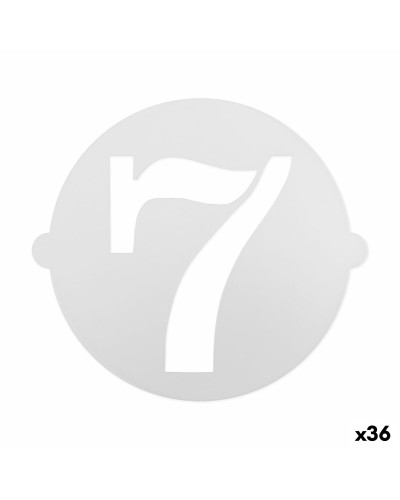 Modello per torta Algon Numeri 7 36 Unità
