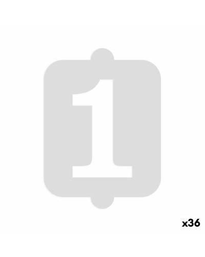 Cake stencil Algon Number 1 36 Units