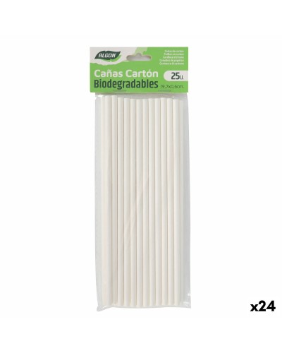 Herbruikbaar Drinkriet Algon 19,7 x 0,6 cm 25 Onderdelen 24 Stuks