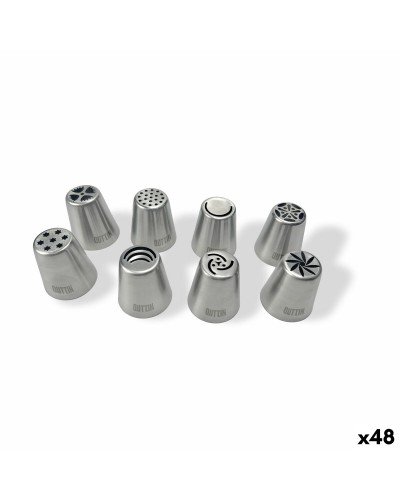 Nozzles for pastry bags Quttin XL 48 Units