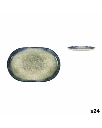 Serveerschaal La Mediterránea Olaf Ovalen 20 x 13 x 2 cm (24 Stuks)