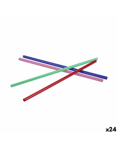 Uudelleenkäytettävä juomapilli Algon Muovinen 19,5 cm 6 mm 30 Kappaletta 24 osaa