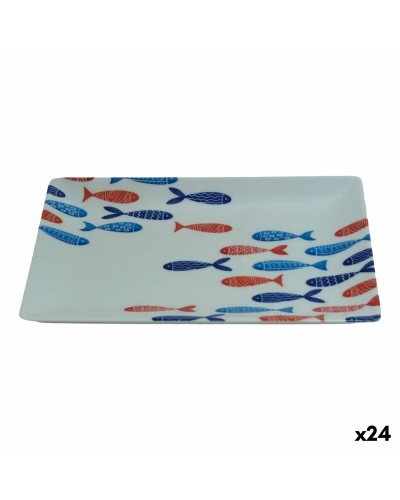 Bricka La Mediterránea 20 x 13 x 2 cm (24 antal)