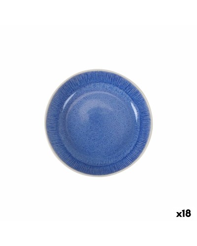 Assiette creuse La Mediterránea Calobra Bleu (18 Unités)