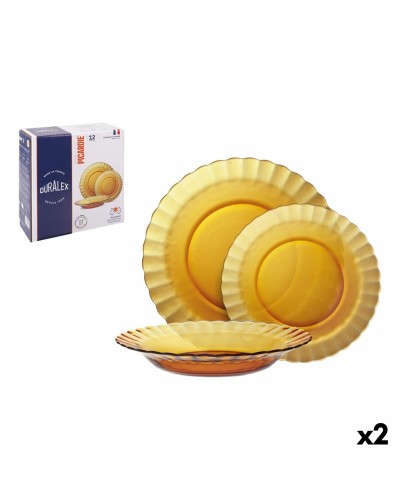 Ruokailuvälineet Duralex Picardie 12 Kappaletta (2 osaa)