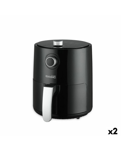 Friggitrice ad Aria Basic Home Nero 1200 W 2,3 L