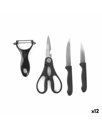 Peeler Knife Set Cuyfor Stainless steel 2 Pieces (12 Units)
