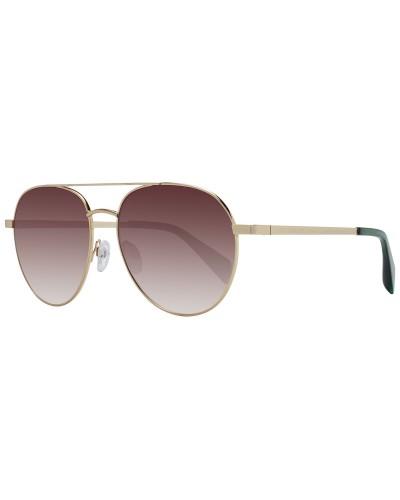 Ted Baker TB1682 Lunettes de Soleil Homme - Monture Marron, Verres Polarisés
