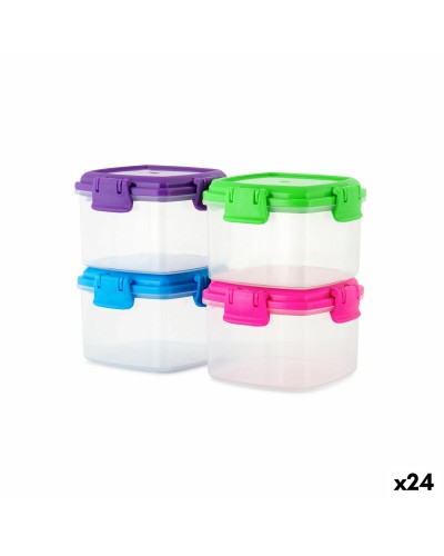 Set of lunch boxes Privilege 65 ml Mini 4 Pieces (24 Units)