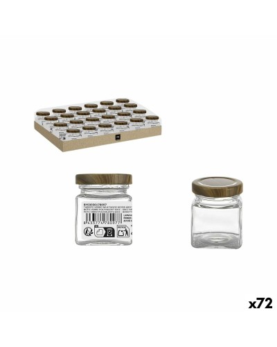 Glasgefäß La Mediterránea WOOD 60 ml (72 Stück)