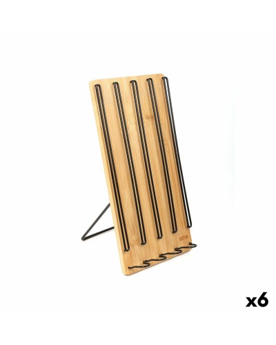 Organisateur de capsules de café Quttin Bambou 35 x 18 x 4 cm 40 Capsules de café (6 Unités)