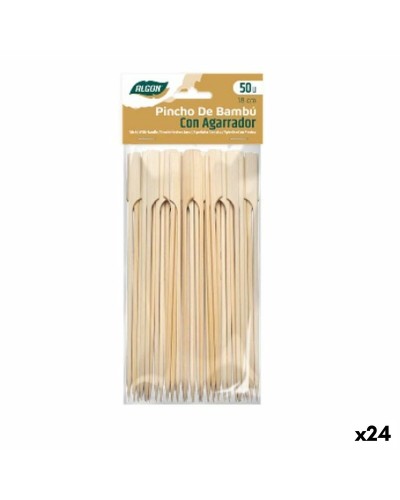 Palillos de Bambú Algon Bambú 50 Piezas (24 Unidades)