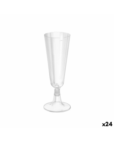 Champagneglas Algon 150 ml 12 Onderdelen (24 Stuks)
