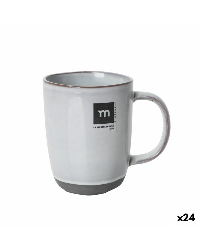Taza La Mediterránea Black clay (24 Unidades)