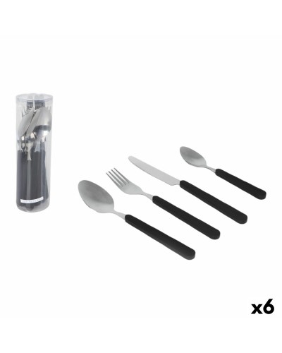 Couverts Quttin Plastique 16 Pièces (6 Unités)