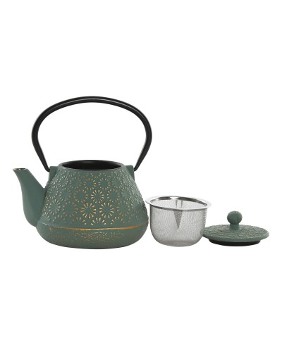 Teapot Home ESPRIT Green Stainless steel Iron 600 ml