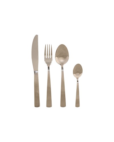 Bestek Home ESPRIT Zilverkleurig Roestvrij staal 15 x 7 x 24 cm 16 Onderdelen