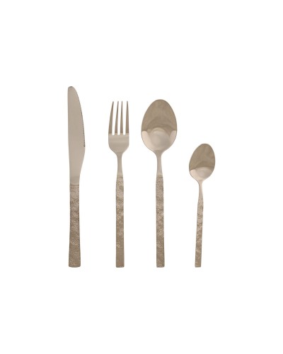 Couverts Home ESPRIT Argenté Acier inoxydable 15 x 7 x 24 cm 16 Pièces