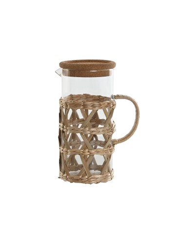Pichet Home ESPRIT Naturel Verre Borosilicaté Fibre 1,25 L