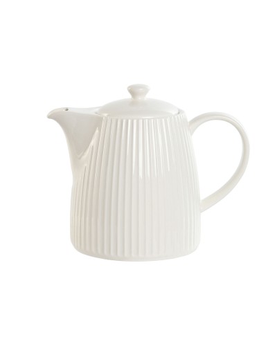 Teapot Home ESPRIT White Porcelain 1 L
