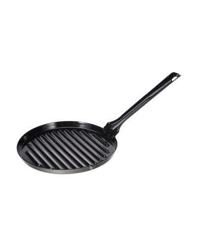 Räfflad stekpanna Vaello 75463 Ø 22 cm Svart