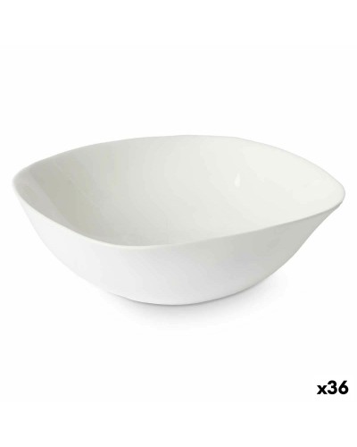 Bol Vivalto LFW-75 Blanc Verre opalin Carré 17,5 x 6 x 17,5 cm (36 Unités)