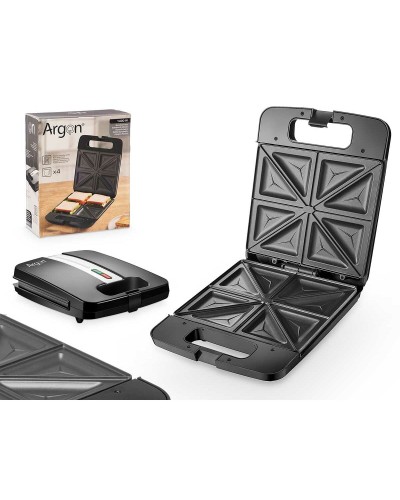 Tosti apparaat Argon K-718-2 Zwart Staal 1400 W