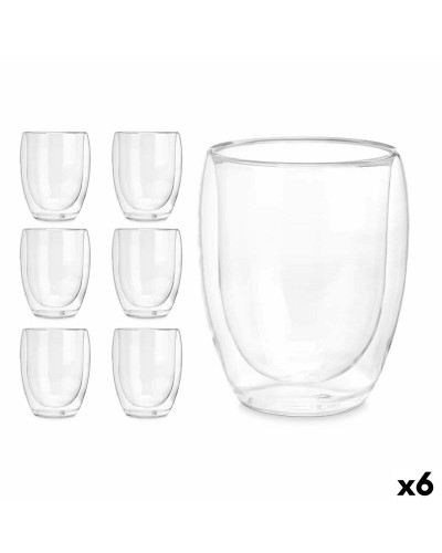 Wasserglas Vivalto OCT-DG2061 Durchsichtig Borosilikatglas 326 ml (6 Stück)