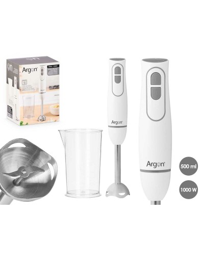 Stavmixer Argon JE-908AW Vit Grå 1000 W