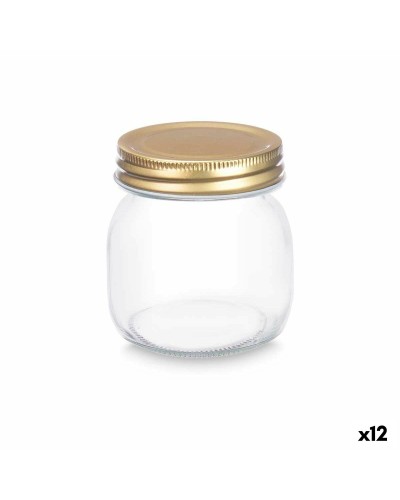 Bocal Vivalto CWDH04-12PK Transparent Doré 300 ml (12 Unités)