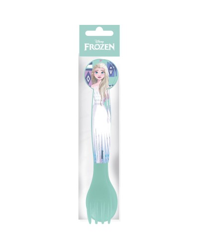 Juego de Cubiertos Frozen CZ11399 Multicolor Plástico 2 Piezas
