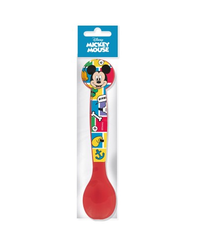Servizio di Posate Mickey Mouse CZ11400 Multicolore Plastica 2 Pezzi
