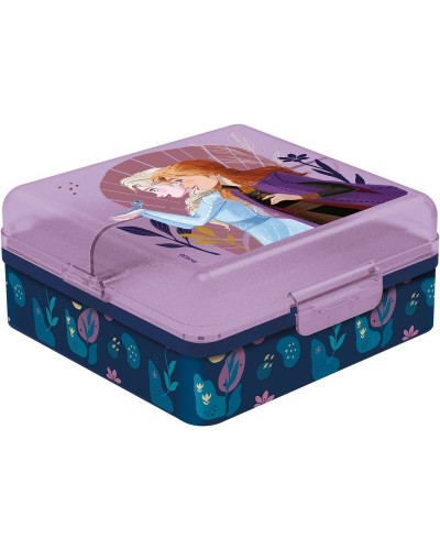 Contenitore a Scomparti Frozen CZ11273 Multicolore Plastica