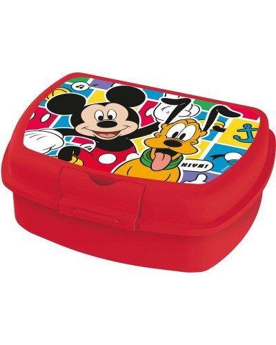 Lunchbox Mickey Mouse CZ11370 Rot Kunststoff