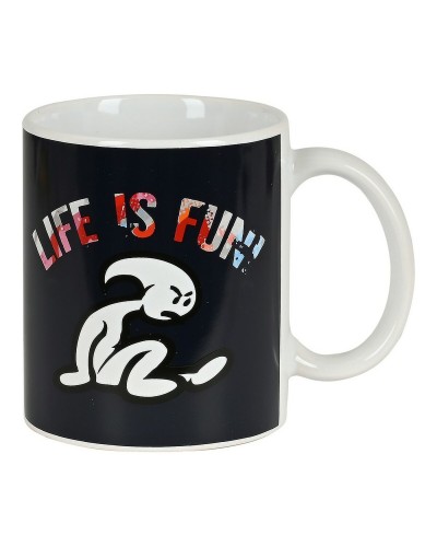 Mug El Niño Life is fun Ceramic Multicolour (350 ml)