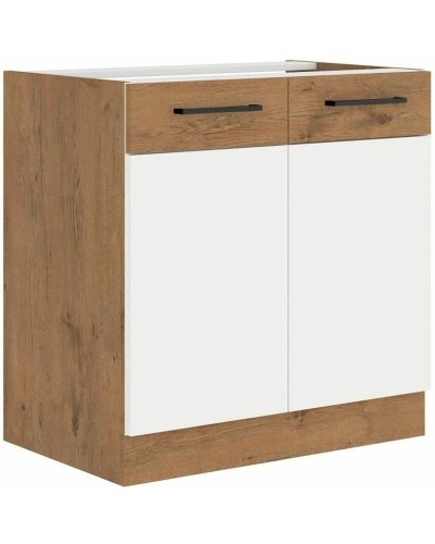 Meuble pour évier Blanc 80 cm 80 x 52 x 82 cm