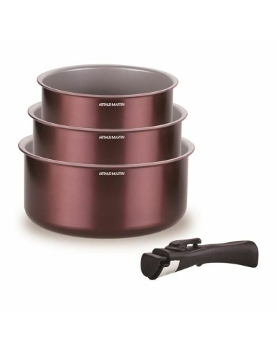 Casseruole Arthur Martin Violetta Prune 4 Pezzi