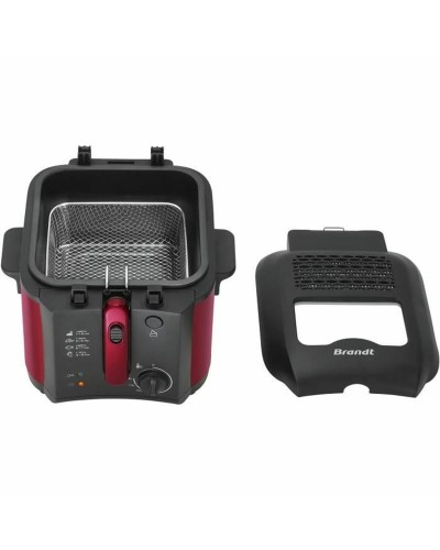 Deep-fat Fryer Brandt FRI25R Black Red 1 kg 2,5 L